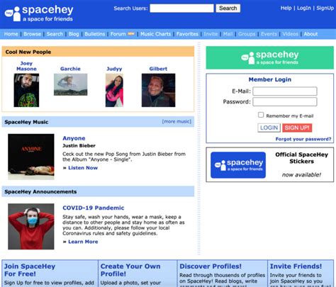 The New Myspace Spacehey Is 2021s Version Of The Social Media Site