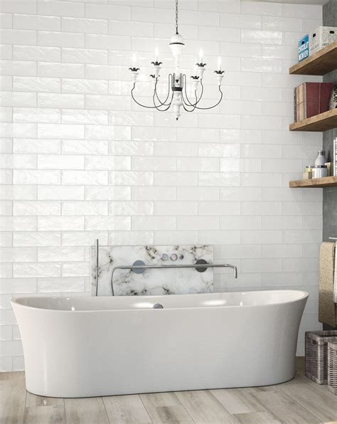 Bulevar Ripple Antique White Wall Tiles Bathroom Tiles Direct