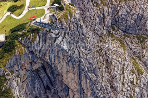 Luftbild Grainau Alpspix Aussichtsplattform Und Bergstation Der