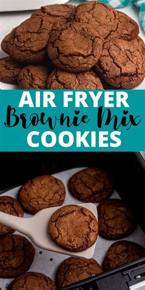Air Fryer Brownie Mix Cookies Are Mini Delicious Brownies In The Form