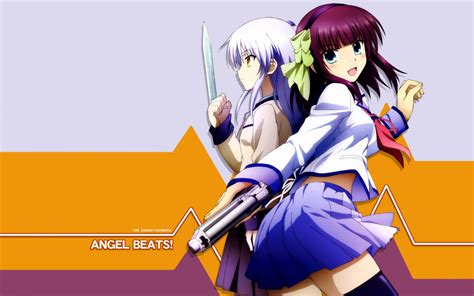 Hình Nền Hình Minh Họa Anime Cô Gái Hoạt Hình Angel Beats