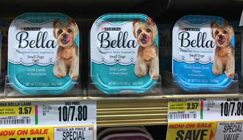 They come in many colors with. 6 FREE Bella Wet Dog Food Trays at ShopRite!Living Rich ...