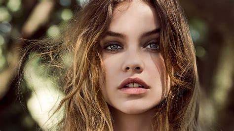 Models Barbara Palvin Blue Eyes Brunette Face Girl Hungarian