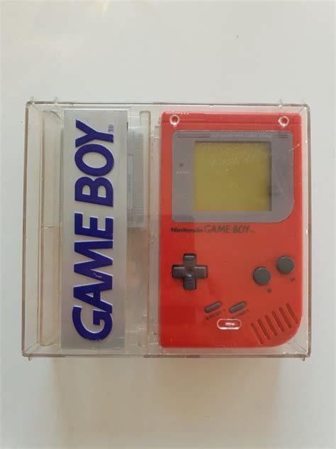 Nintendo Game Boy Classic 1989 Dmg 01 Red Play It Loud Edition Console