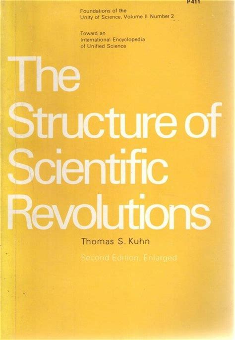 알라딘 Thomas S Kuhn The Structure Of Scientific Revolutions 토마스 쿤 과학