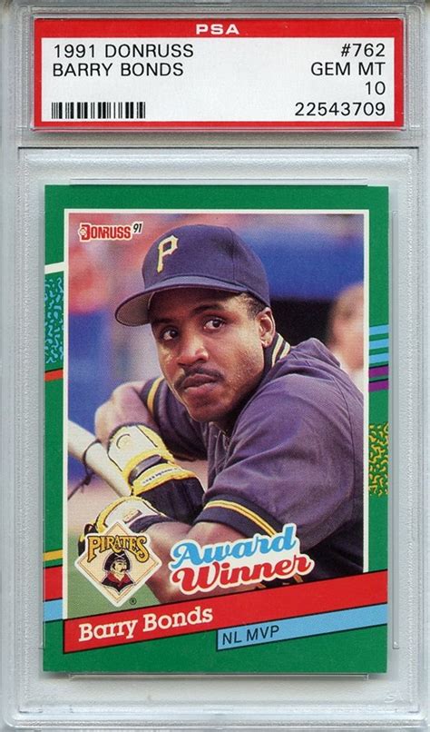 Sep 13, 2018 · a lot has been said about barry bonds and the career he had. Auction Prices Realized Baseball Cards 1991 Donruss Barry Bonds