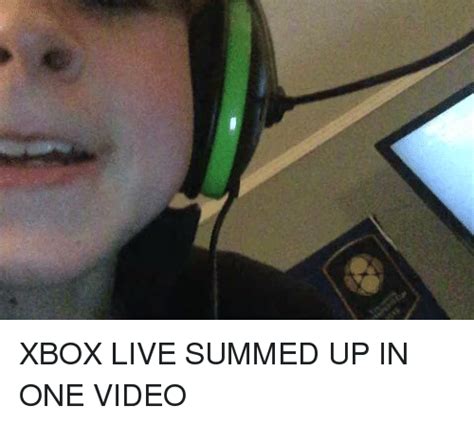 Xbox Live Summed Up In One Video Meme On Sizzle