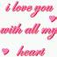 I Love You With All My Heart  MyNiceProcom