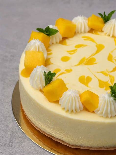 Mango Mousse Cake Spatula Desserts
