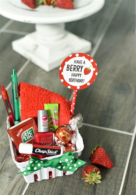 You're just a few clicks away from wishing someone a happy birthday!! Berry Gift Idea for Friends or Teachers - Fun-Squared