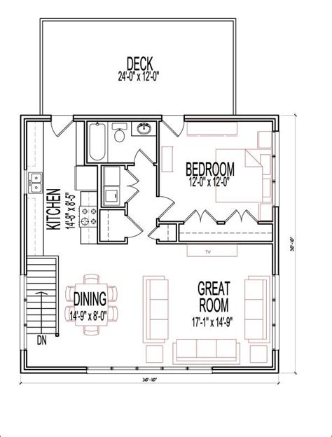 1 Bedroom 2 Story 900 Sf House Plans Apartment Over Garage Prairie