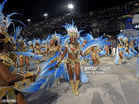 Carnival Parade In Sapucai Sambadrome In Rio De Janeiro Photos And