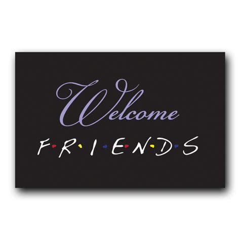 Friends Welcome Sign - Dot and Bow | Friends bridal shower, Friends bridal shower theme, Friends ...