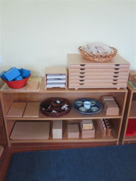 Beautiful Sun Montessori Shelves Setup