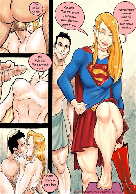 Supergirl By Metrinomealpha Superman Porn Cartoon Comics