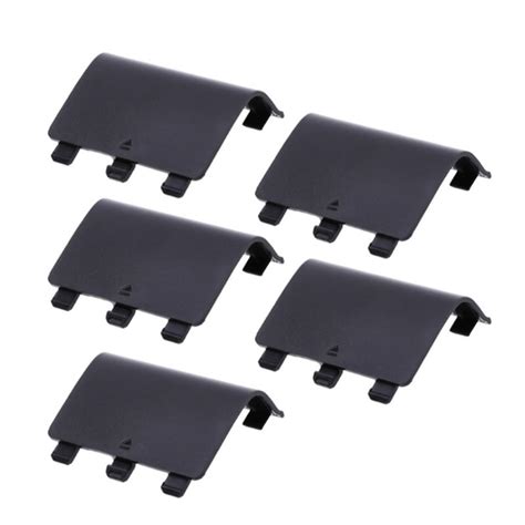 Techinal 5 Pcs Gamepad Battery Cover Replacement Shell Abs Batteries