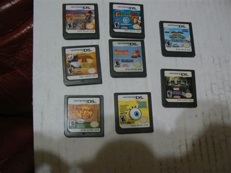 8 Very Fun Nintendo Ds Games All Working Kid Friendly Ebay