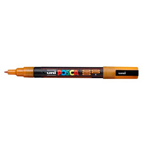 Uni Posca Marker Pc Ml Glitter Orange Alf Online Shop