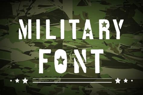 20 Best Military Fonts For Designers 2024 Templatefor