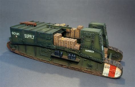 British Gun Carrier Mark I Supply Tank 1st Gun Carrier Company 1
