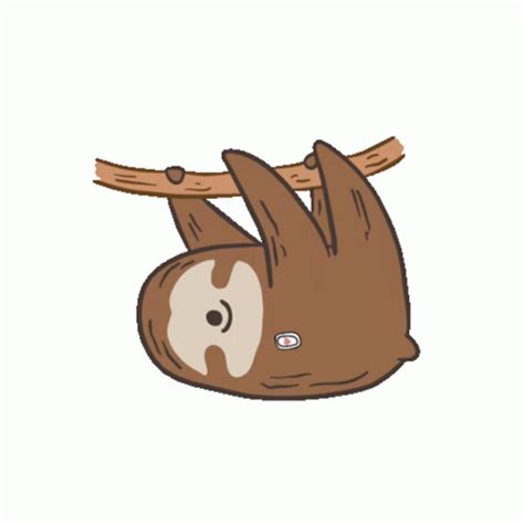Sloth Slow Sticker Sloth Slow Cute Discover Share GIFs