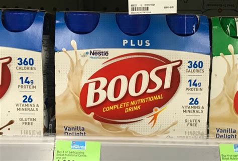 Walgreens Shoppers Boost Nutritional Shakes Just 046 Per Drink
