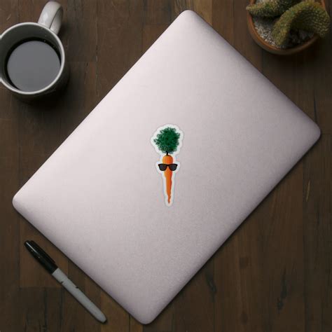 Cool Carrot Cool Carrot Sticker Teepublic