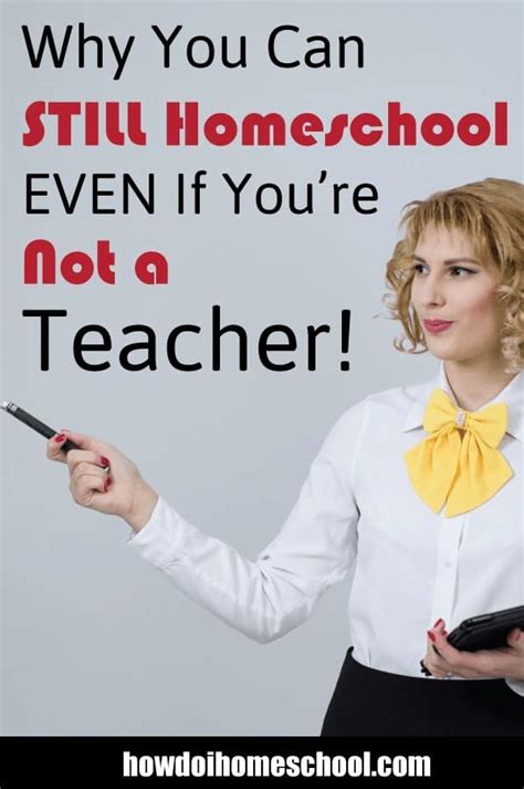 There's hardly anyone who can teach it. Why You Don't Have to Be a Certified Teacher to Homeschool