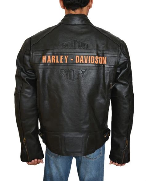 Harley Davidson Mens Passing Link Triple Vent Jacket Top Celebs