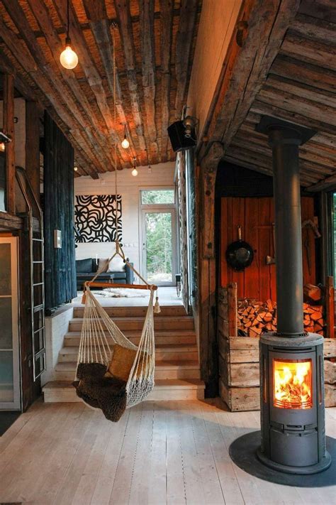 Pin By Amy Fischer On Decoration ️ Modern Cabin Interior Cabin