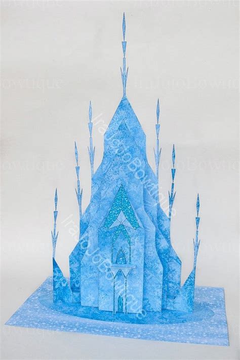 Awesome Elsa Castle 3d Model Lvbags Mockup