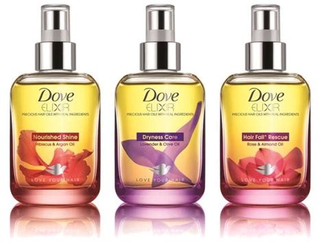 It is infused with olive oil that make this a habit by choosing the most suitable oil for your hair needs from the above list of best budget hair oils. Dove Elixir Hair Oil on Packaging of the World - Creative ...
