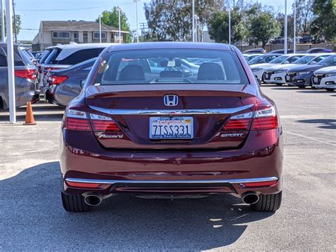 Pre Owned 2016 Honda Accord Sedan Sport 4dr Car In Signal Hill 16564t