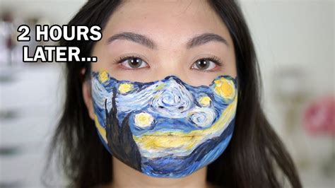 Starry Nights Makeup Tutorial With Face Paint Youtube