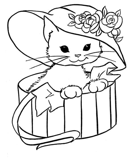 You can print as many of these cat pictures you like. Free Printable Cat Coloring Pages For Kids