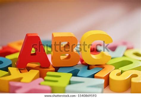Abc Alphabet Blocks Kids Education Stock Photo 1540869593 Shutterstock
