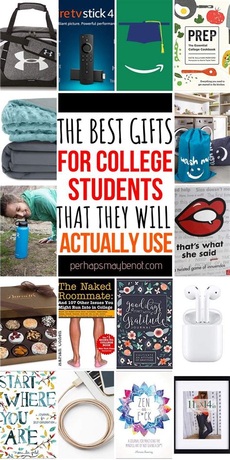 No one ever wants be thought of as the giver of boring gifts, so check out our selection of best christmas gifts for teens and college students. The Best Gifts For College Students That They Will ...