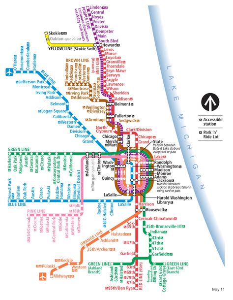 Transit Maps: Behind the Scenes: Evolution of the Chicago CTA Rail Map