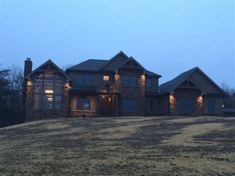 Custom Dream Home Build In Stone And Timber Barron Designs