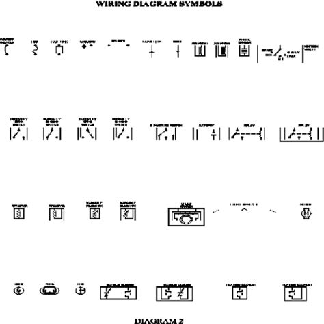 Switch symbols and relay symbols. Repair Guides