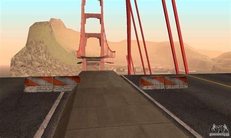 Destroyed Bridge In San Fierro For Gta San Andreas