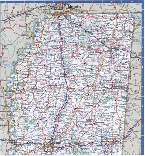 Map Of Mississippi Mapfree Highway Road Map Ms With Cities Towns Counties