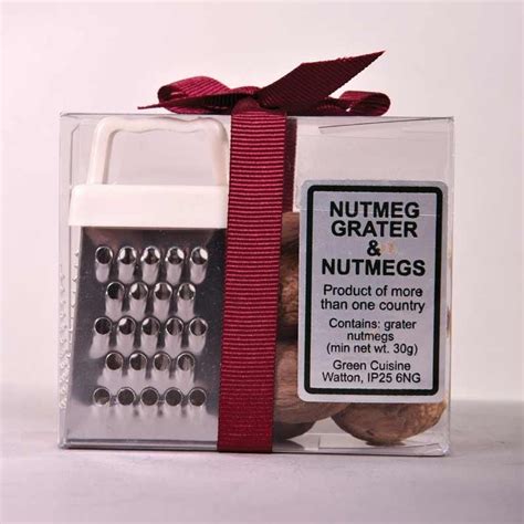 Nutmeggrater T Set A Presentation Box Containing A Nutmeg Grater And