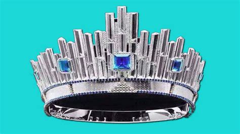The Evolution Of Miss Universe Crown In History 1952 2015 Miss Universe Crown Miss