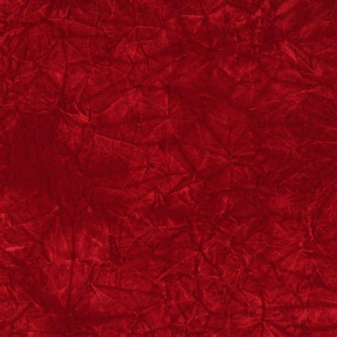 Red Classic Crushed Velvet Upholstery Fabric By The Yard Contemporary