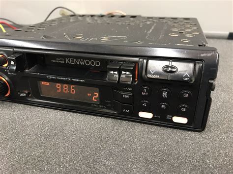Kenwood 1990s Old Classic Vintage Retro Radio Cassette Player Model Krc