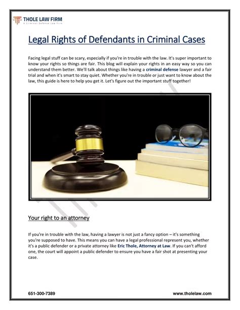 Ppt Legal Rights Of Defendants In Criminal Cases Powerpoint