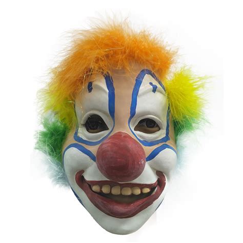 Mini Clown Mask Masquerade Scary Clown Mask Halloween Horror Mask