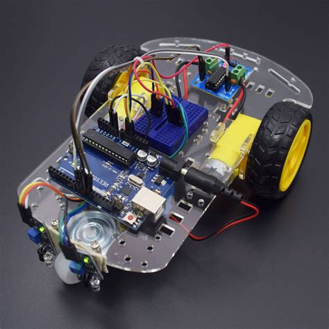 Make A Line Follower Robot Using L293d Motor Driver Module Interfacing
