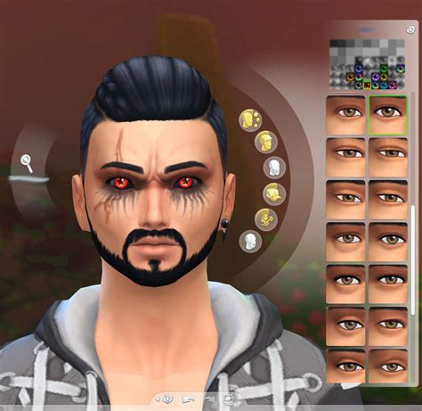 Mod The Sims Star Pupil Eyes Black Sclera Infant Update